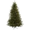 Nearly Natural 7.5-ft Classic Pine & Pine Cone Christmas Tree W/1410 Tips & 500 Clear Lights