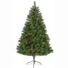 Nearly Natural 6-ft Rocky Mountain Mixed Pine Artificial Christmas Tree With 300 LED Lights
