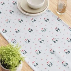 Fabric Textile Products, Inc. Table Runner, 100% Cotton, Christmas Penguins Red -Sunnydaze Decor Shop 11ebe2a5ee98479ea0870bf6e4116597