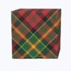 Fabric Textile Products, Inc. Napkin Set, 100% Polyester, Set Of 4, Christmas Plaid