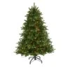 Nearly Natural 5-ft South Carolina Spruce Artificial Christmas Tree With 300 White Warm Lights And 1370 Bendable Branches