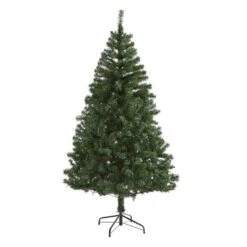 Nearly Natural 6-ft Northern Tip Pine Artificial Christmas Tree Green