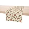 Fabric Textile Products, Inc. Table Runner, 100% Cotton, Christmas Celebration Orange