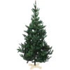 Sunnydaze Decor Sunnydaze Indoor Unlit Artificial Christmas Tree With Wooden Base - 6 Ft