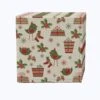 Fabric Textile Products, Inc. Napkin Set Of 4, 100% Cotton, Christmas Celebration