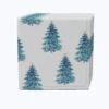 Fabric Textile Products, Inc. Napkin Set Of 4, 100% Cotton, Watercolor Christmas Trees