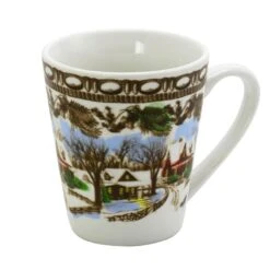 Gibson Home Christmas Toile 16 Piece Dinnerware Set 18 Gibson Home Christmas Toile 16 Piece Dinnerware Set -Sunnydaze Decor Shop 422ef0b7665748d996a4c75365867f50