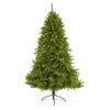 Nearly Natural 6-ft Sierra Spruce “Natural Look-in Artificial Christmas Tree With 300 Clear LED Lights And 1357 Bendable Branches Green