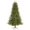 Nearly Natural 6.5-ft New Hampshire Spruce Artificial Christmas Tree With 500 Warm White Lights And 1074 Bendable Branches Green