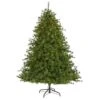 Nearly Natural 7-ft Colorado Mountain Pine Artificial Christmas Tree With 450 Clear Lights, 1453 Bendable Branches And Pine Cones
