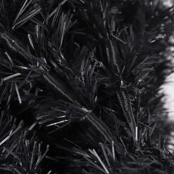 7.5FT Slim Artificial Christmas Tree Includes Foldable Metal Stand Black 10 7.5FT Slim Artificial Christmas Tree Includes Foldable Metal Stand Black -Sunnydaze Decor Shop 661dd9fa93e647788f1da5a0c7f59d7b