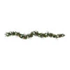 HomPlanti 9" Ornament And Pinecone Artificial Christmas Garland With 50 Clear LED Lights