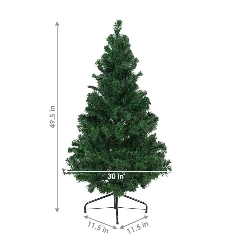 Sunnydaze Decor Sunnydaze Canadian Pine Unlit Artificial Christmas Tree Green 5 Sunnydaze Decor Sunnydaze Canadian Pine Unlit Artificial Christmas Tree Green - Image 5