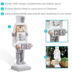 Sunnydaze Decor Sunnydaze Tabletop Christmas Countdown Indoor Nutcracker Statue - 13.75 In 9 Sunnydaze Decor Sunnydaze Tabletop Christmas Countdown Indoor Nutcracker Statue - 13.75 In -Sunnydaze Decor Shop 87f6e18bc44e43218bc890664fc9d360