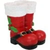 Sunnydaze Decor Sunnydaze Santa Boots Indoor/Outdoor Christmas Statue - 13 In