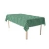 Fabric Textile Products, Inc. Rectangular Tablecloth, 100% Cotton, Christmas Green Plaid Green