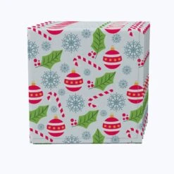 Fabric Textile Products, Inc. Napkin Set Of 4, 100% Cotton, Time For Christmas