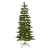 Nearly Natural 6.5-ft Big Sky Spruce Artificial Christmas Tree With 200 Clear Warm (Multifunction) LED Lights And 265 Bendable Branches