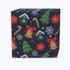 Fabric Textile Products, Inc. Napkin Set Of 4, 100% Cotton, Christmas Pattern