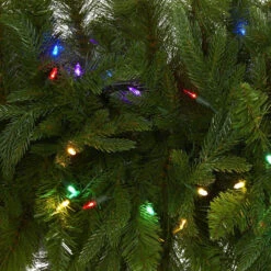 Nearly Natural 6-ft X 18-in Christmas Pine Extra Wide Artificial Garland With 100 Multicolored LED Lights 8 Nearly Natural 6-ft X 18-in Christmas Pine Extra Wide Artificial Garland With 100 Multicolored LED Lights -Sunnydaze Decor Shop c48ab9a9986141b3b8e164d9a6087711