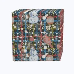 Fabric Textile Products, Inc. Napkin Set, 100% Polyester, Set Of 4, Christmas Weave Love Green