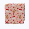 Fabric Textile Products, Inc. Napkin Set Of 4, 100% Cotton, Cute Christmas Allover Pattern