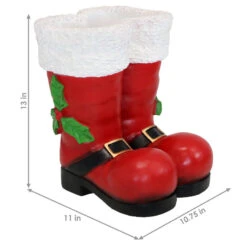 Sunnydaze Decor Sunnydaze Santa Boots Indoor/Outdoor Christmas Statue - 13 In 7 Sunnydaze Decor Sunnydaze Santa Boots Indoor/Outdoor Christmas Statue - 13 In -Sunnydaze Decor Shop d7338f5a11b34f97aff02f8f02a46f89