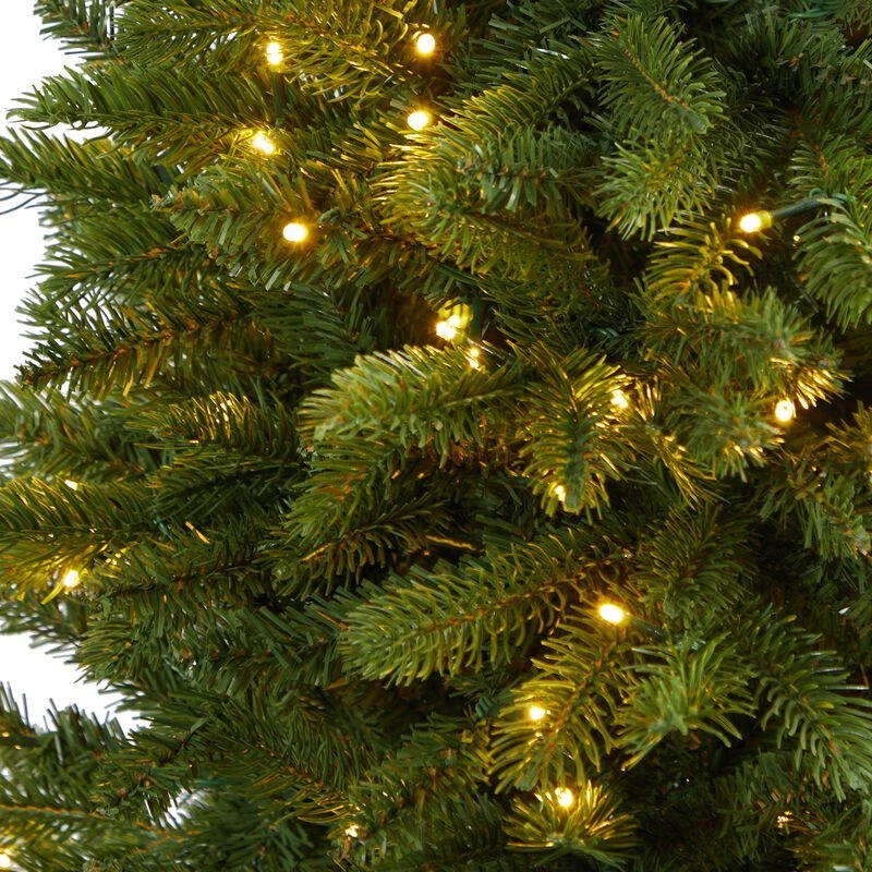 HomPlanti 4.5 Feet Sierra Spruce “Natural Look Inches Artificial Christmas Tree With 150 Clear LED Lights In Decorative Urn 4 HomPlanti 4.5 Feet Sierra Spruce “Natural Look Inches Artificial Christmas Tree With 150 Clear LED Lights In Decorative Urn - Image 4