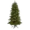 Nearly Natural 6-ft South Carolina Fir Artificial Christmas Tree With 450 Clear Lights And 1598 Bendable Branches
