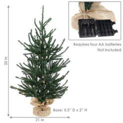 Sunnydaze Decor Sunnydaze Festive Pine Indoor Pre-Lit Faux Christmas Tree - 3 Ft 10 Sunnydaze Decor Sunnydaze Festive Pine Indoor Pre-Lit Faux Christmas Tree - 3 Ft -Sunnydaze Decor Shop df418133aa7e4f128d5e2fd4fd4d8e71