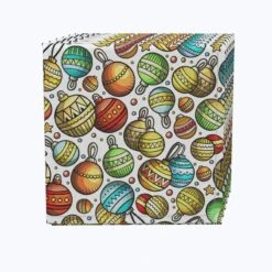 Fabric Textile Products, Inc. Napkin Set, 100% Polyester, Set Of 4, Christmas Cartoon Celebration