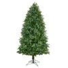 Nearly Natural 6.5-ft Fraser Fir Artificial Christmas Tree With 550 Gum Ball LED Lights With Instant Connect Technology And 965 Bendable Branches