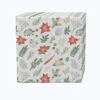 Fabric Textile Products, Inc. Napkin Set, 100% Polyester, Set Of 4, Christmas Plants & Flowers