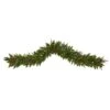 Nearly Natural 6-ft Christmas Pine Artificial Garland With 50 Warm White LED Lights And Berries