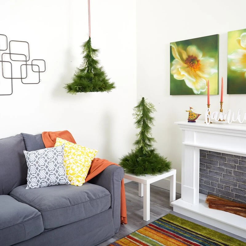 HomPlanti 24 Inches And 36 Inches Table Top/Hanging Artificial Christmas Decor (Set Of 2) 4 HomPlanti 24 Inches And 36 Inches Table Top/Hanging Artificial Christmas Decor (Set Of 2) - Image 4